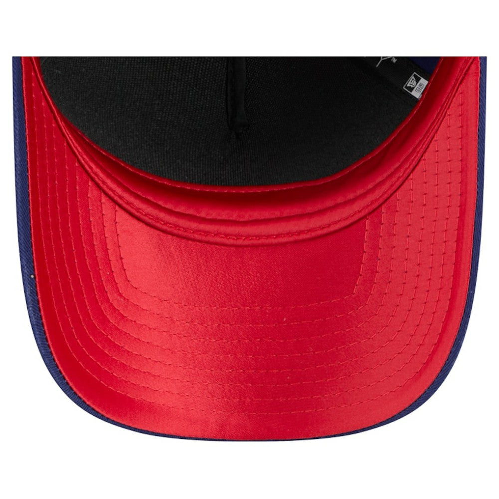 Philadelphia Phillies New Era Women's Metallic A-Frame 9FORTY Adjustable Hat - Royal Hats