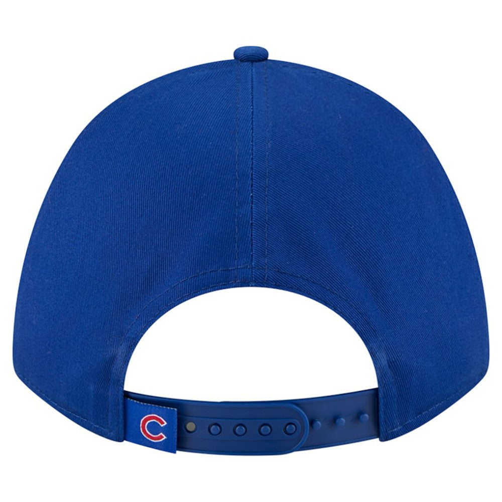 Chicago Cubs New Era Women's Metallic A-Frame 9FORTY Adjustable Hat - Royal Hats