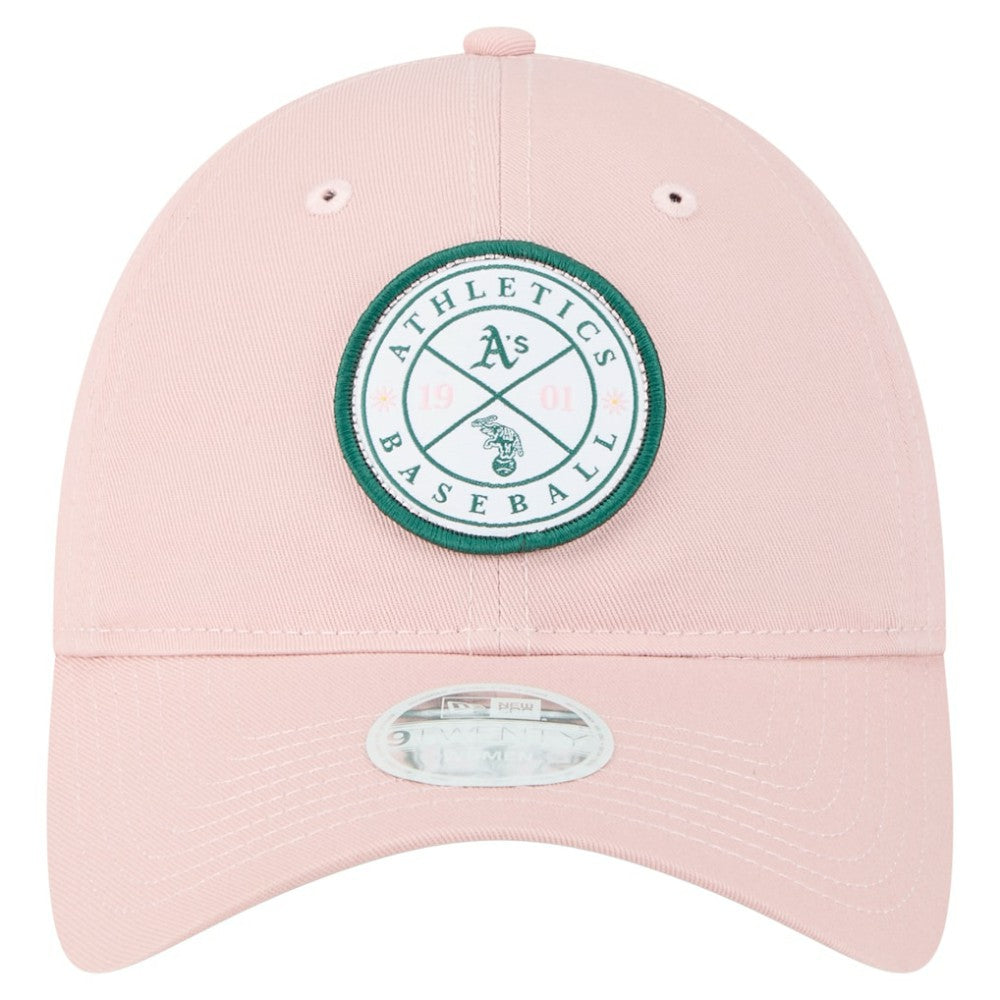 Athletics New Era Women's Bloom 9TWENTY Adjustable Hat - Pink Hats