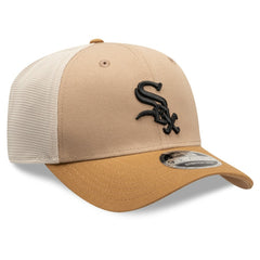 Chicago White Sox New Era 9SEVENTY Trucker Adjustable Hat - Stone Hats
