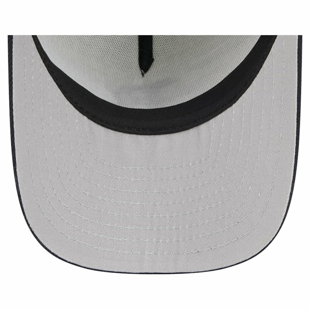 Boston Red Sox New Era Banner A-Frame 9FIFTY Trucker Snapback Hat - Cream/Navy Hats