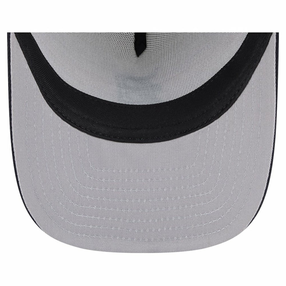Detroit Tigers New Era Banner A-Frame 9FIFTY Trucker Snapback Hat - Cream/Navy Hats