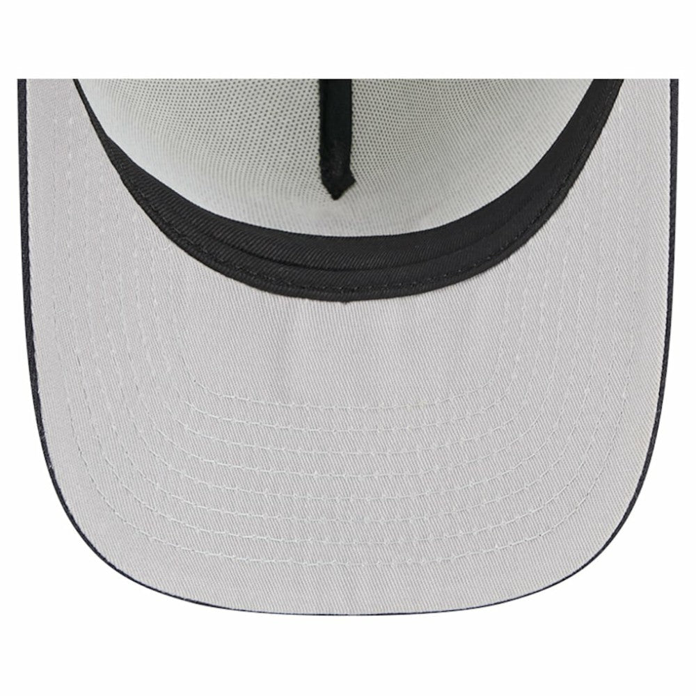 Houston Astros New Era Banner A-Frame 9FIFTY Trucker Snapback Hat - Cream/Navy Hats
