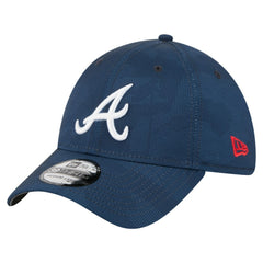 Atlanta Braves New Era Tonal Camo 39THIRTY Flex Hat - Navy Hats