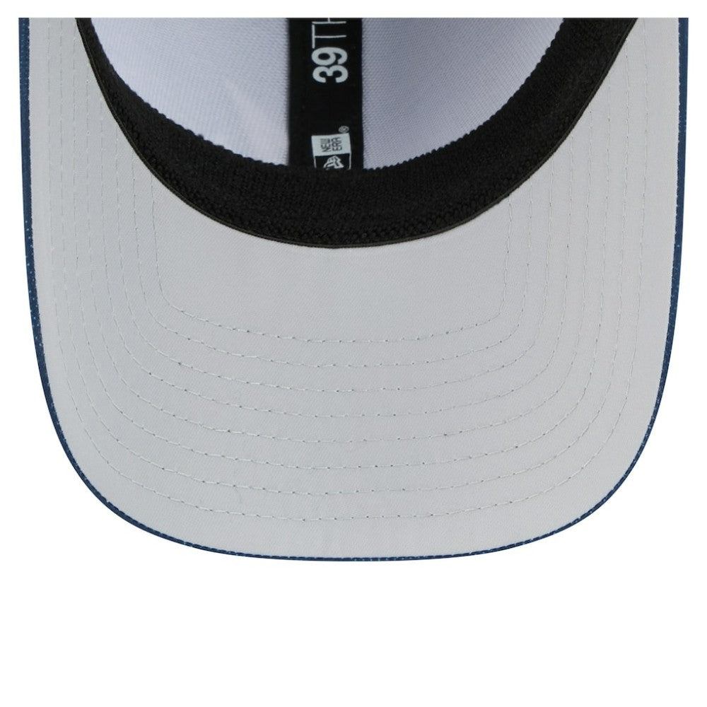 Atlanta Braves New Era Tonal Camo 39THIRTY Flex Hat - Navy Hats