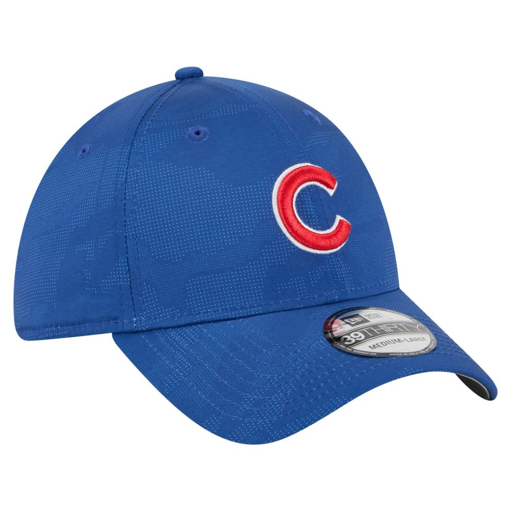 Chicago Cubs New Era Tonal Camo 39THIRTY Flex Hat - Royal Hats