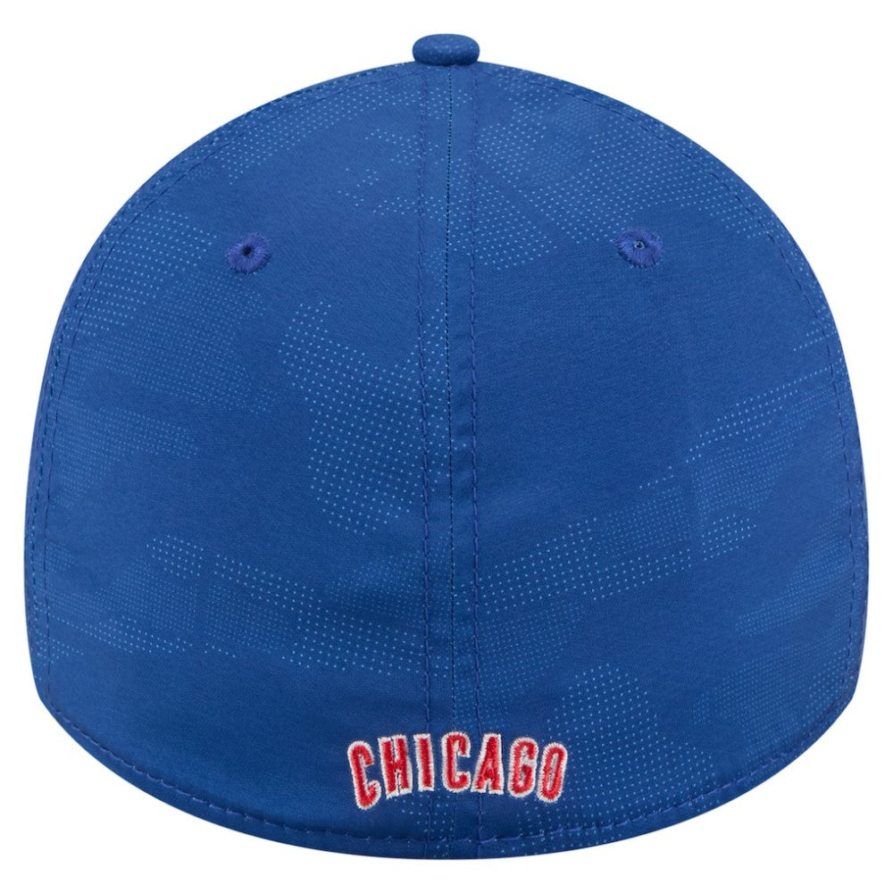 Chicago Cubs New Era Tonal Camo 39THIRTY Flex Hat - Royal Hats