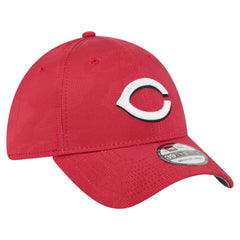 Cincinnati Reds New Era Tonal Camo 39THIRTY Flex Hat - Red Hats