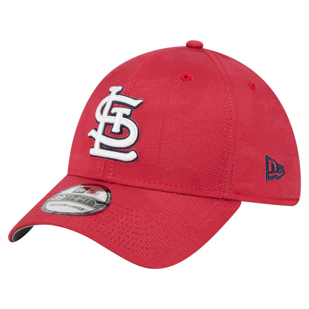 St. Louis Cardinals New Era Tonal Camo 39THIRTY Flex Hat - Red Hats