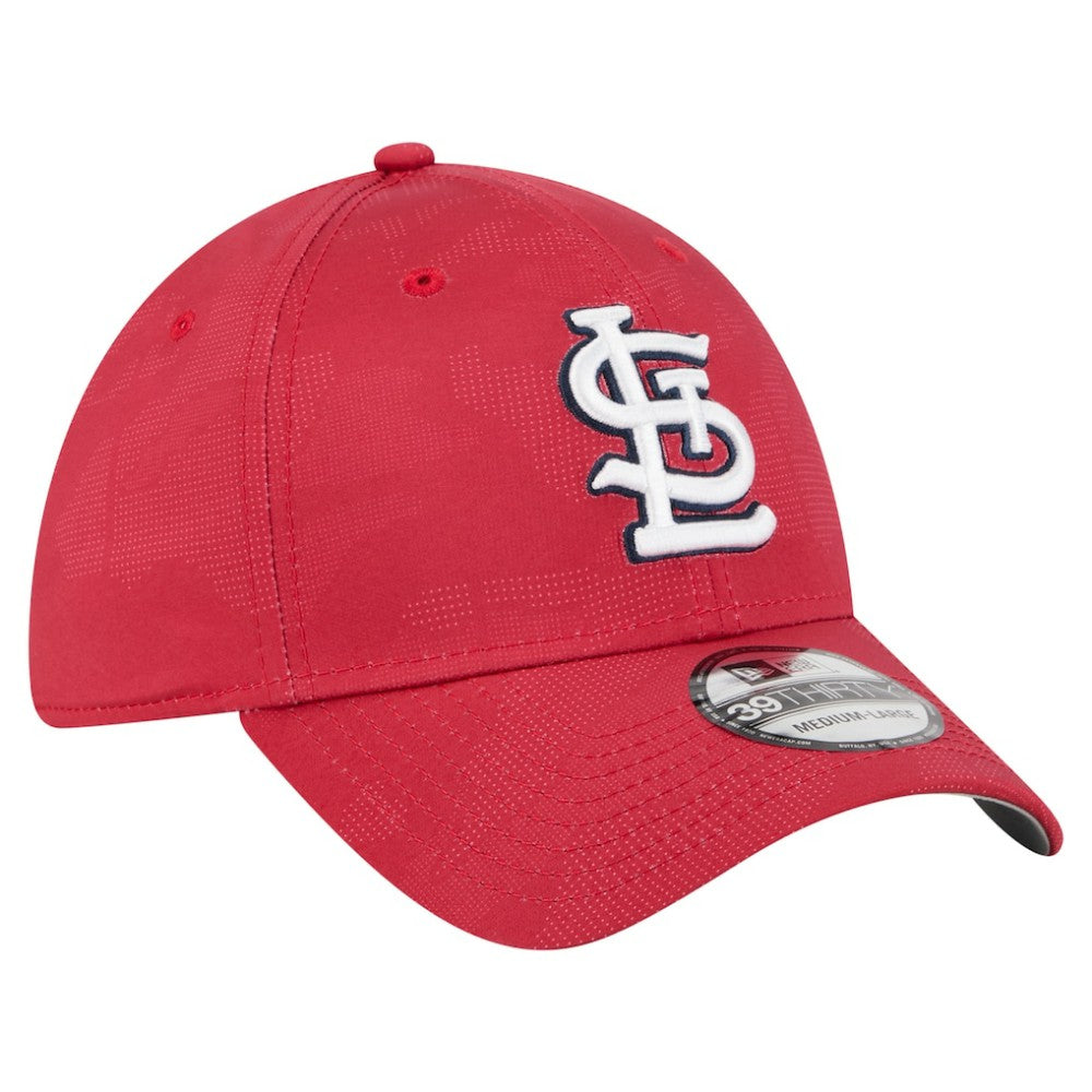 St. Louis Cardinals New Era Tonal Camo 39THIRTY Flex Hat - Red Hats