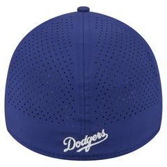 Los Angeles Dodgers New Era 39THIRTY A-Frame Perforated Flex Hat - Royal Hats