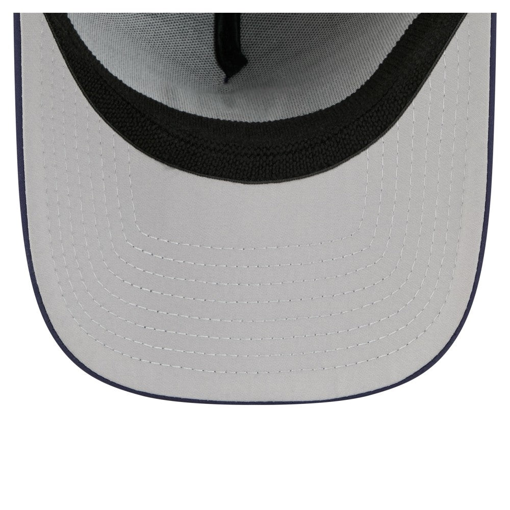 Milwaukee Brewers New Era 39THIRTY A-Frame Perforated Flex Hat - Navy Hats