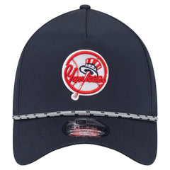 New York Yankees New Era 39THIRTY A-Frame Perforated Flex Hat - Navy Hats