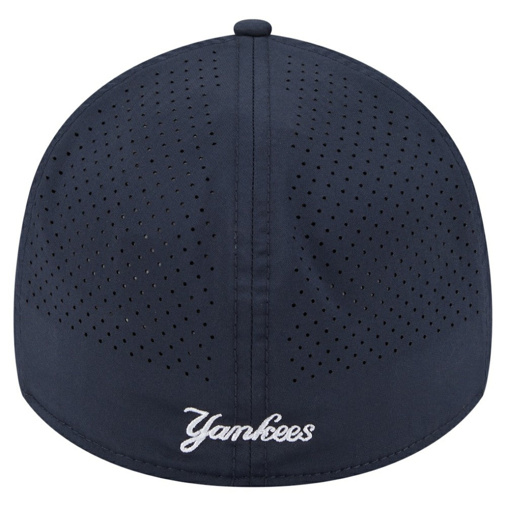 New York Yankees New Era 39THIRTY A-Frame Perforated Flex Hat - Navy Hats