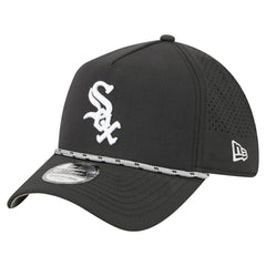 Chicago White Sox New Era 39THIRTY A-Frame Perforated Flex Hat - Black Hats