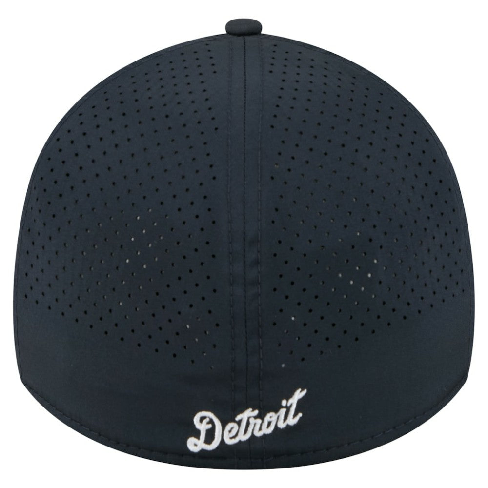 Detroit Tigers New Era 39THIRTY A-Frame Perforated Flex Hat - Navy Hats