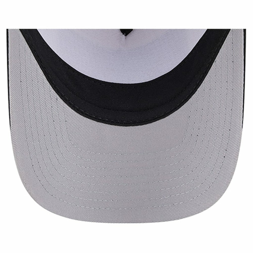 Baltimore Orioles New Era Text A-Frame Trucker 9FORTY Hat - Stone/Black Hats