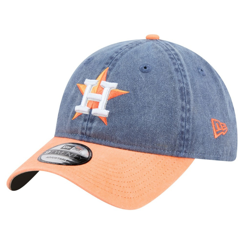 Houston Astros New Era Select 9TWENTY Adjustable Hat - Navy/Orange Hats
