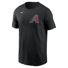 Corbin Burnes Arizona Diamondbacks Nike Fuse Name & Number T-Shirt - Black T-shirts