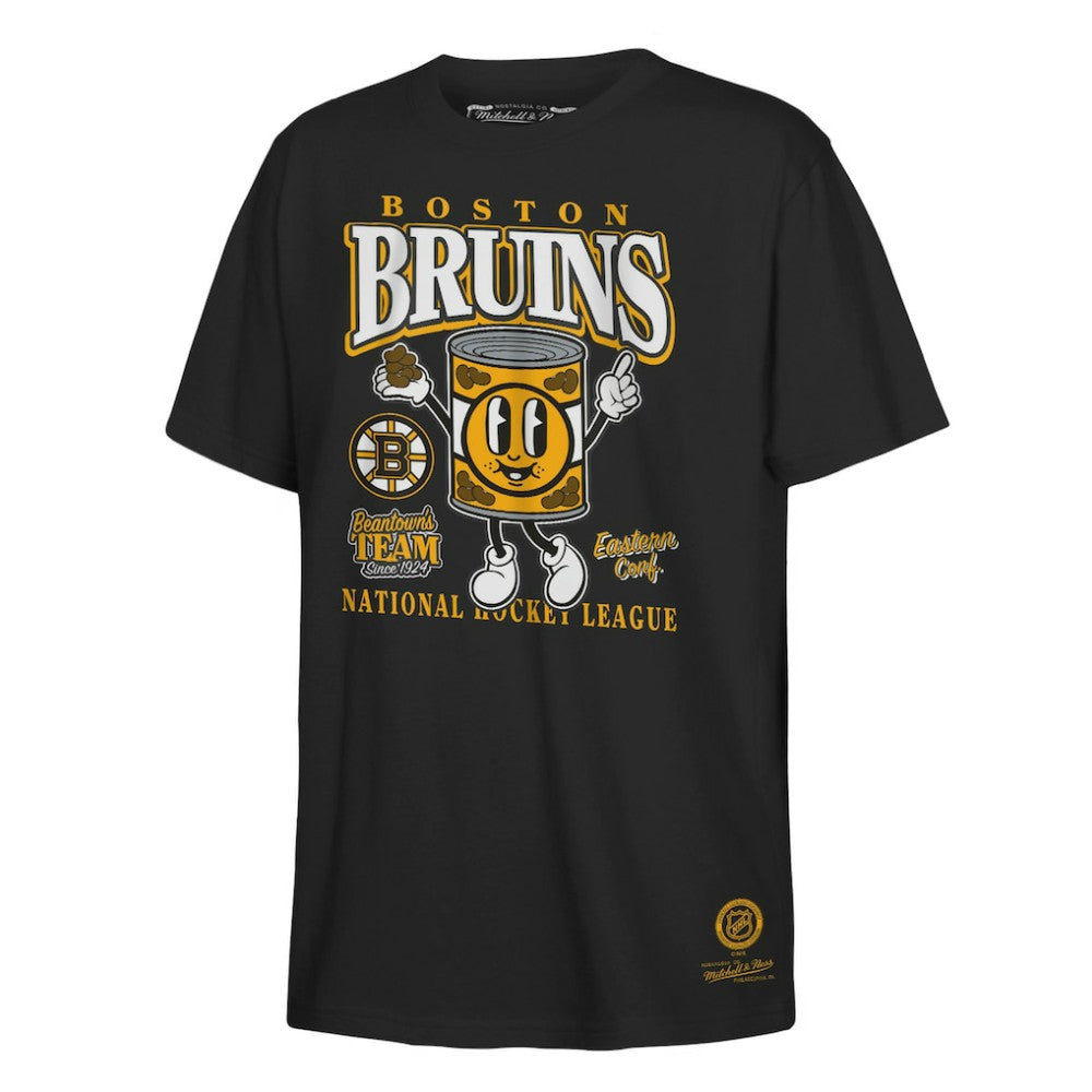Boston Bruins Mitchell & Ness Youth Concession Stand T-Shirt - Black | US 202734094