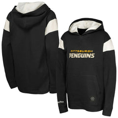 Pittsburgh Penguins Youth Thermal Lightweight Pullover Hoodie - Black | US 202734096