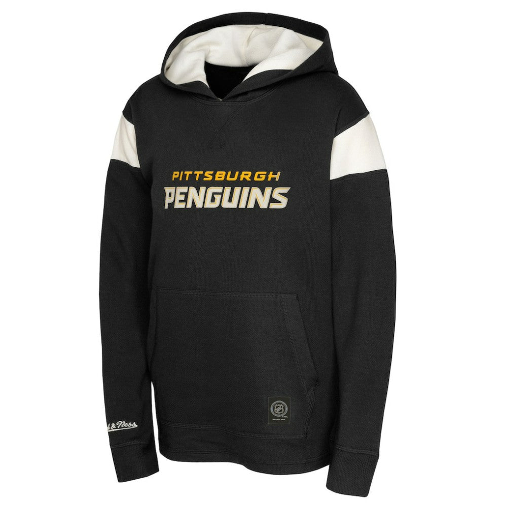 Pittsburgh Penguins Youth Thermal Lightweight Pullover Hoodie - Black | US 202734096