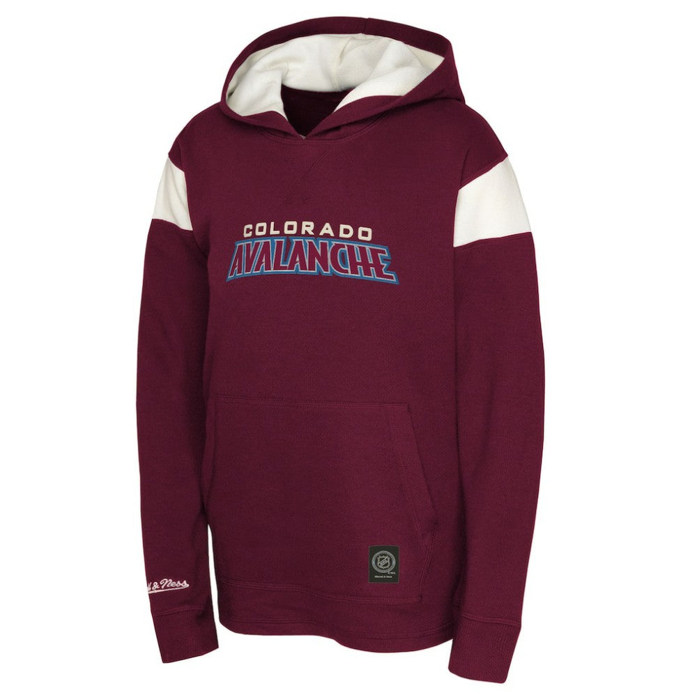 Colorado Avalanche Youth Thermal Lightweight Pullover Hoodie - Burgundy | US 202734098