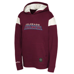 Colorado Avalanche Youth Thermal Lightweight Pullover Hoodie - Burgundy | US 202734098