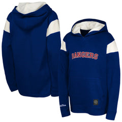 New York Rangers Youth Thermal Lightweight Pullover Hoodie - Navy | US 202734099