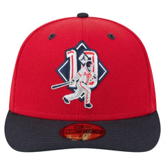Chipper Jones Atlanta Braves New Era 59FIFTY Fitted Hat - Red Hats
