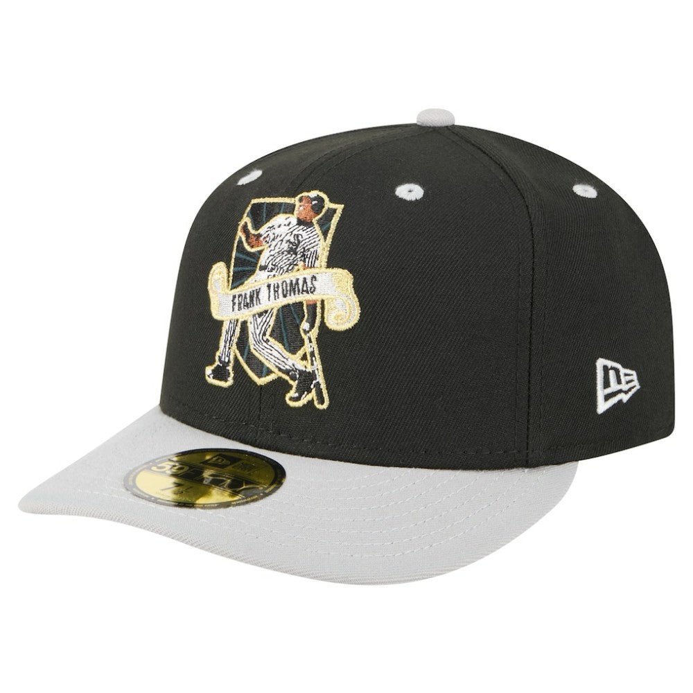 Frank Thomas Chicago White Sox New Era 59FIFTY Fitted Hat - Black Hats
