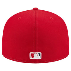 Los Angeles Angels New Era Repeat 59FIFTY Fitted Hat - White/Red Hats