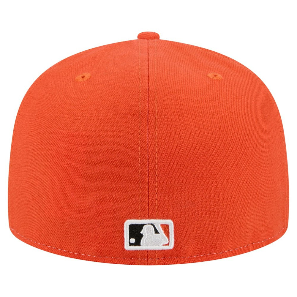 San Francisco Giants New Era Repeat 59FIFTY Fitted Hat - White/Orange Hats