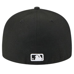 Tampa Bay Rays New Era Tri-Hit 59FIFTY Fitted Hat - Black Hats