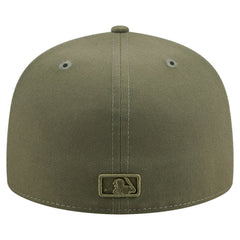 Tampa Bay Rays New Era Color Pack A-Frame 59FIFTY Fitted Hat - Olive Hats