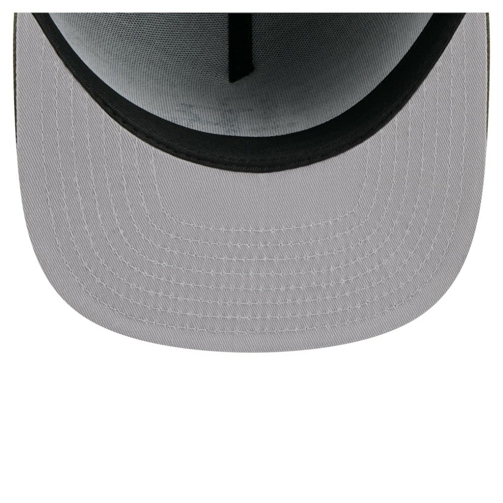 Tampa Bay Rays New Era Color Pack A-Frame 59FIFTY Fitted Hat - Olive Hats