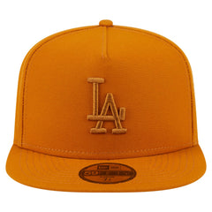 Los Angeles Dodgers New Era Color Pack A-Frame 59FIFTY Fitted Hat - Orange Hats