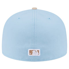 Chicago White Sox New Era Two-Tone Color Pack A-Frame 59FIFTY Fitted Hat - Light Blue/Cream Hats
