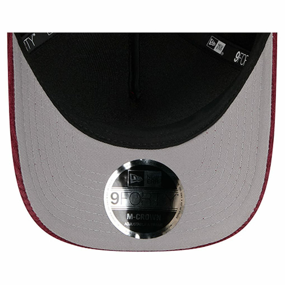 Washington Commanders New Era Cord Corduroy 9FORTY A-Frame Adjustable Hat - Burgundy Hats