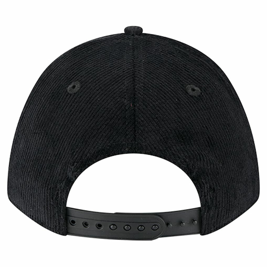 Las Vegas Raiders New Era Cord Corduroy 9FORTY A-Frame Adjustable Hat - Black Hats