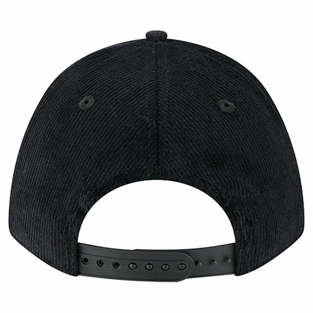 Las Vegas Raiders New Era Cord Corduroy 9FORTY A-Frame Adjustable Hat - Black Hats