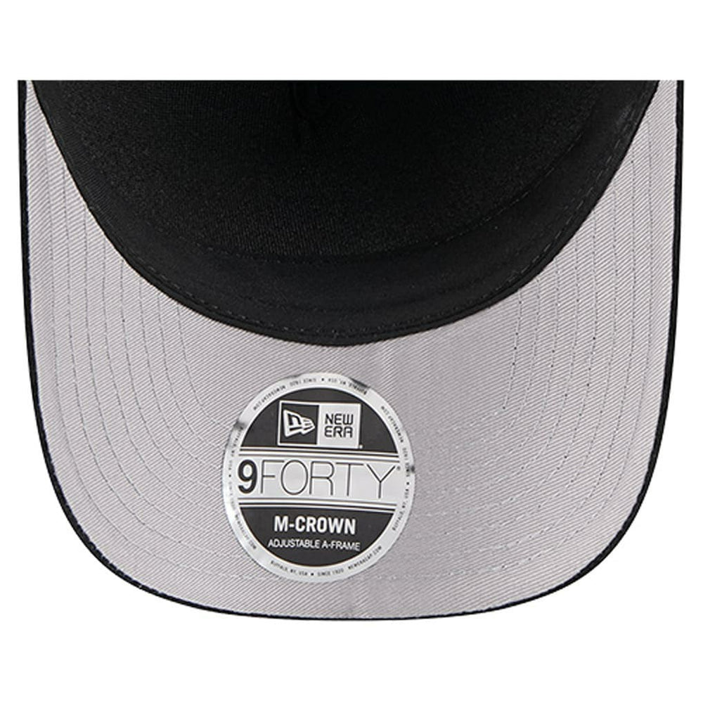 Las Vegas Raiders New Era Cord Corduroy 9FORTY A-Frame Adjustable Hat - Black Hats