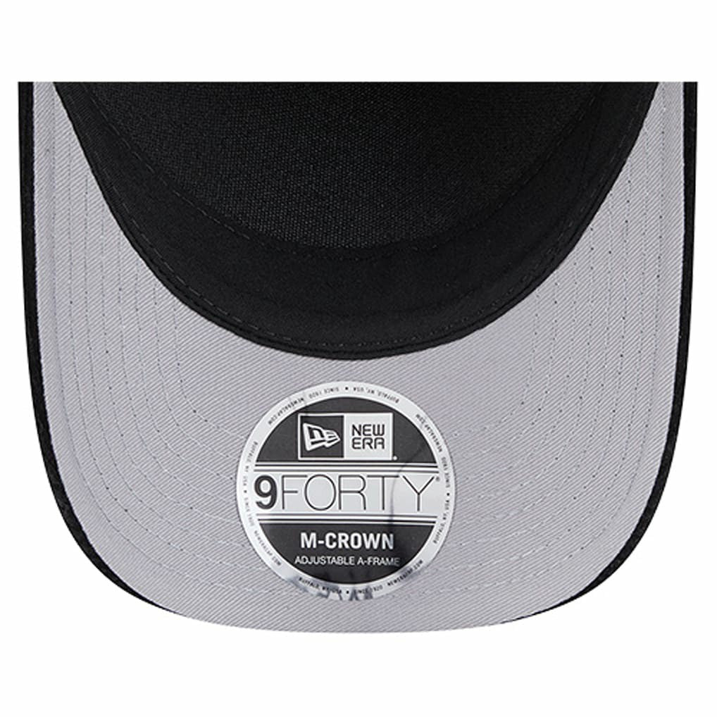 Pittsburgh Steelers New Era Cord Corduroy 9FORTY A-Frame Adjustable Hat - Black Hats