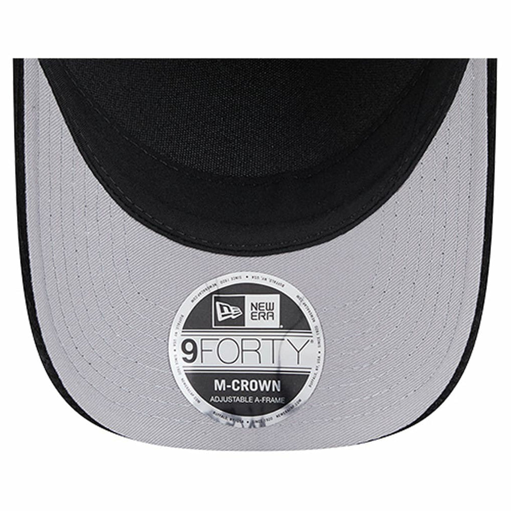 Pittsburgh Steelers New Era Cord Corduroy 9FORTY A-Frame Adjustable Hat - Black Hats