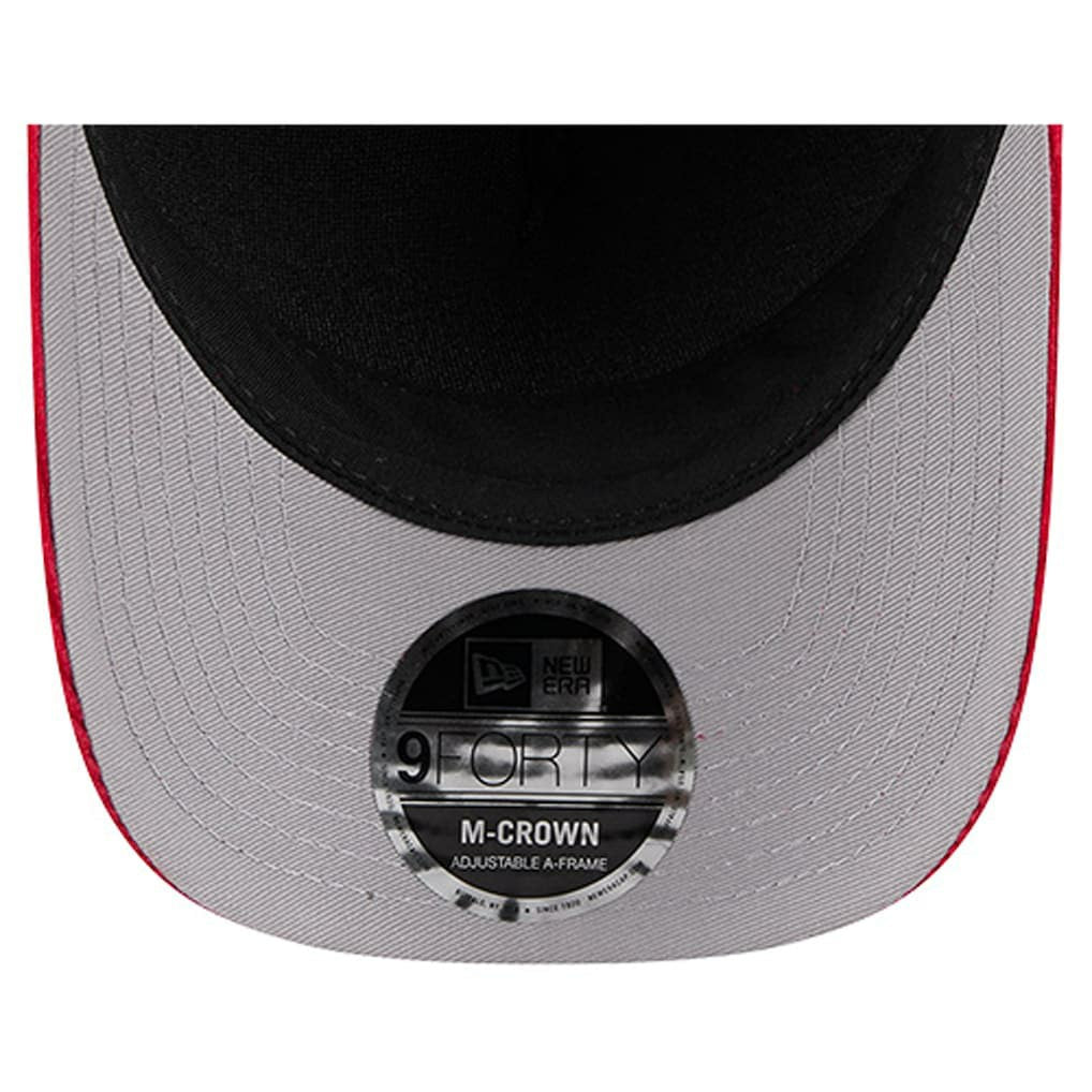 San Francisco 49ers New Era Cord Corduroy 9FORTY A-Frame Adjustable Hat - Scarlet Hats