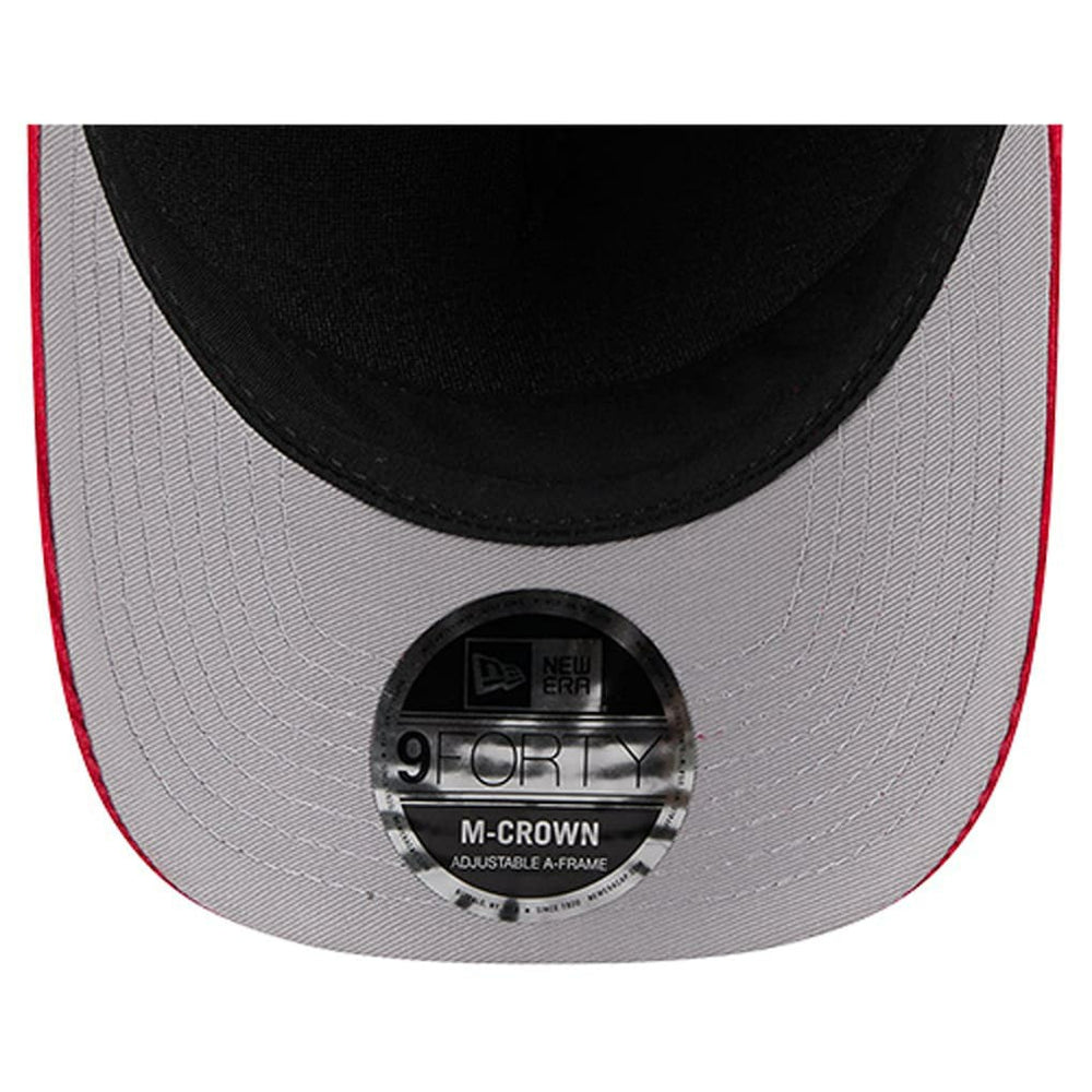 San Francisco 49ers New Era Cord Corduroy 9FORTY A-Frame Adjustable Hat - Scarlet Hats
