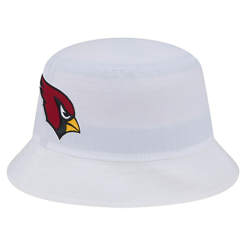 Arizona Cardinals New Era Helmet Bucket Hat - White Hats