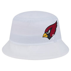 Arizona Cardinals New Era Helmet Bucket Hat - White Hats