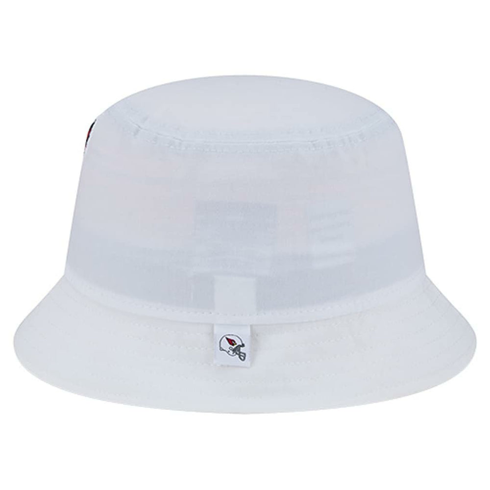 Arizona Cardinals New Era Helmet Bucket Hat - White Hats