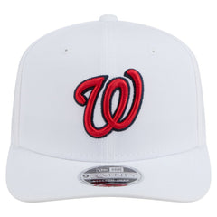 Washington Nationals New Era COOLERA 9SEVENTY Adjustable Hat - White Hats